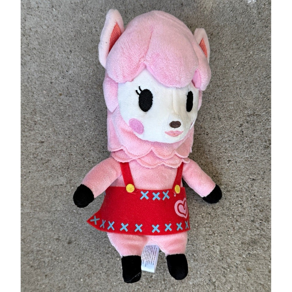 Little Buddy Animal Crossing Pink Sheep Plush Doll, Small 6-14in, 2015, Licensed